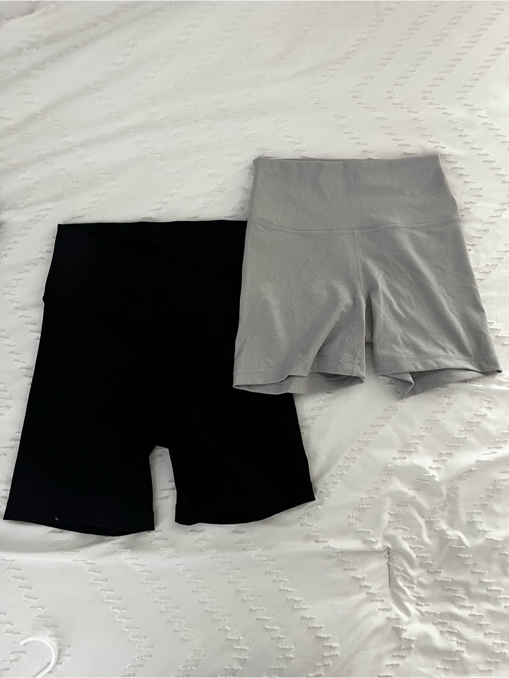 Women’s Yogalicious Black & Gray Biker Shorts